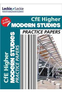 CfE Higher Modern Studies Practice Papers for SQA Exams