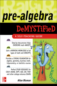EBK Pre-Algebra Demystified