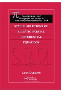 Stable Solutions of Elliptic Partial Differential Equations