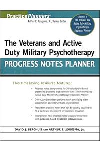 Veterans and Active Duty Military Psychotherapy Progress Notes Planner