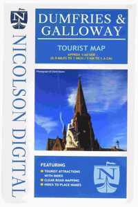 Nicolson Tourist Map Dumfries and Galloway