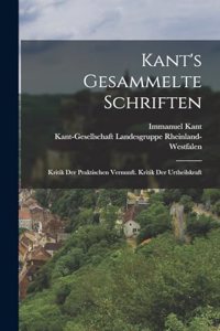 Kant's Gesammelte Schriften