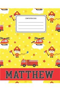 Composition Book Matthew