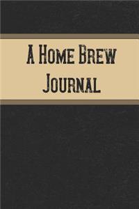 A Home Brew Journal