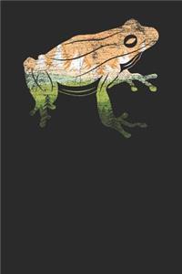 Frog Forest Silhouette