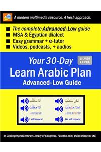 Your 30-Day Learn Arabic Plan (ADVANCED-LOW Guide), Silver