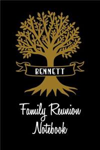 Bennett Family Reunion Notebook