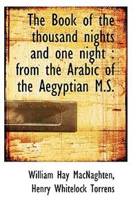The Book of the Thousand Nights and One Night