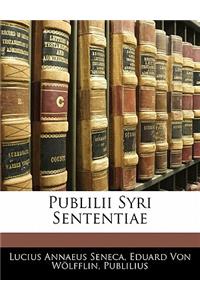 Publilii Syri Sententiae