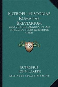 Eutropii Historiae Romanae Breviarium