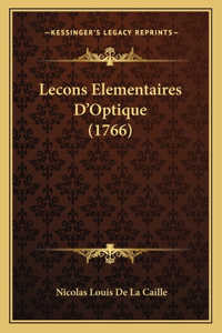 Lecons Elementaires D'Optique (1766)
