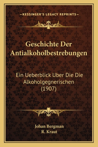 Geschichte Der Antialkoholbestrebungen