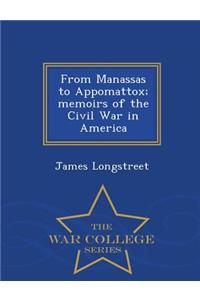 From Manassas to Appomattox