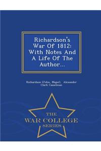 Richardson's War of 1812