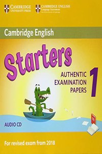 Cambridge English Starters 1 for Revised Exam from 2018 Audio CD