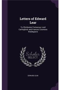 Letters of Edward Lear