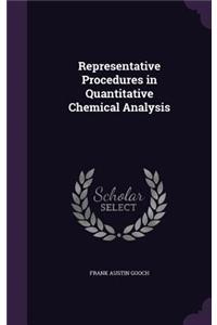 Representative Procedures in Quantitative Chemical Analysis