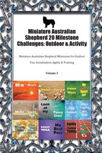 Miniature Australian Shepherd 20 Milestone Challenges
