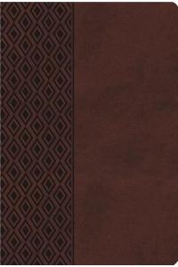 NKJV, Ultraslim Reference Bible, Leathersoft, Brown, Red Letter Edition