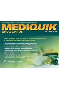 Mediquik Drug Cards