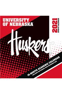 Nebraska Cornhuskers 2021 12x12 Team Wall Calendar