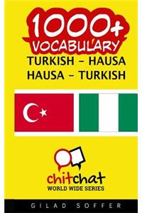1000+ Turkish - Hausa Hausa - Turkish Vocabulary