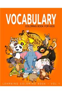 Vocabulary Coloring Book for Kids