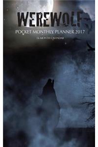 Werewolf Pocket Monthly Planner 2017