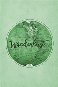 Travel Journal - Antique World Wanderlust (Green)
