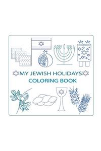 My Jewish Holidays Coloring Book