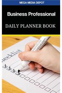 Business Professional Daily Planner Book