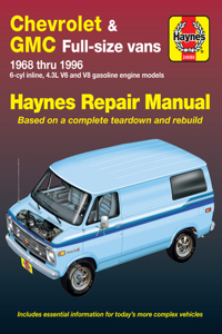 Chevrolet & GMC full-size petrol vans (1968-1996) Haynes Repair Manual (USA)