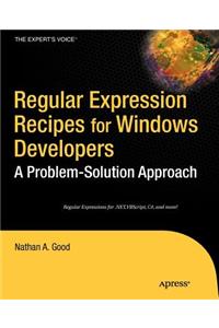 Regular Expression Recipes for Windows Developers