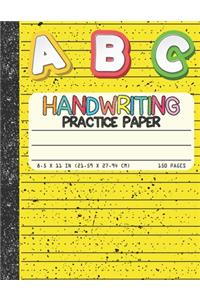Handwriting Practice Paper