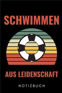 Schwimmen Aus Leidenschaft Notizbuch