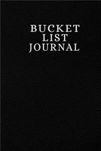 Bucket List Journal