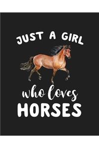 Just A Girl Who Loves Horses