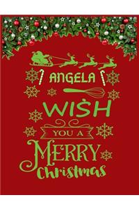 ANGELA wish you a merry christmas