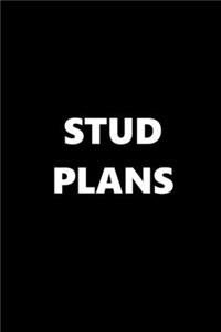 2020 Daily Planner Funny Theme Stud Plans Black White 388 Pages