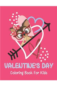 Valentine's Day coloring book for kids