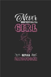 Never Underestimate A Girl With A Saxophone