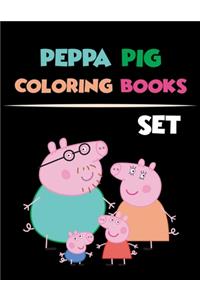 Peppa Pig Coloring Book Set