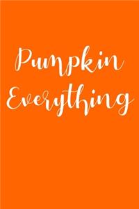 Pumpkin Everything