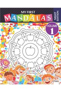 My first mandalas - volume 1 - Night edition
