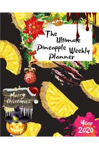 The Ultimate Merry Christmas Pineapple Weekly Planner Year 2020