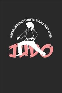 Girl who does judo