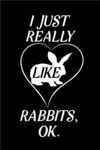 I Just Really Like Rabbits Ok