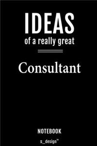 Notebook for Consultants / Consultant