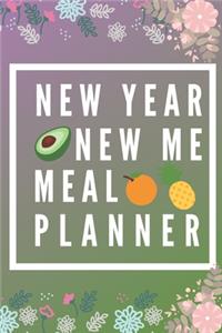 NEW YEAR NEW ME Meal Planner