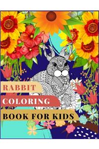 Rabbit Coloring Book For Kids